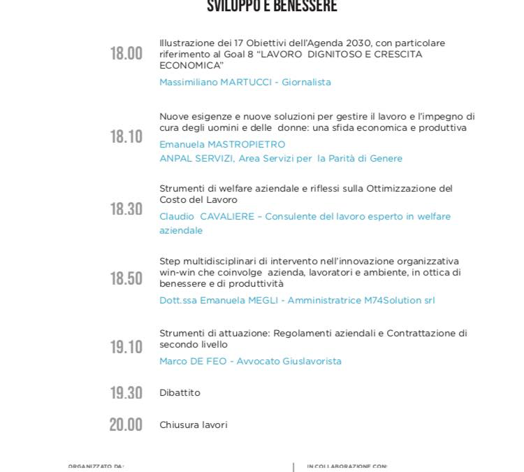 13 ottobre 2020 – La Sostenibilità come opportunità di sviluppo delle Imprese.