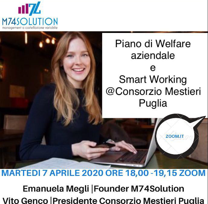 7 aprile 2020 – Piano di welfare aziendale e Smart working